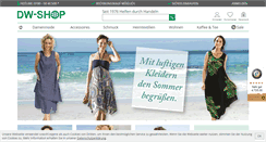 Desktop Screenshot of dw-shop.de
